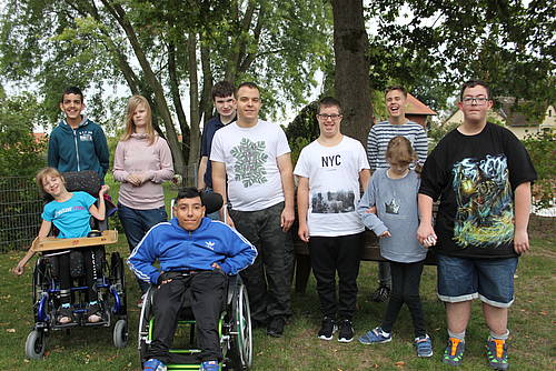 Dies ist die Klasse von Herrn Ruddat.