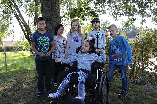 Dies ist die Klasse von Frau Pannbacker.