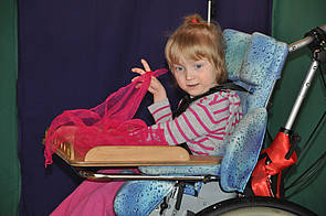 Dana beim Rollstuhltanz